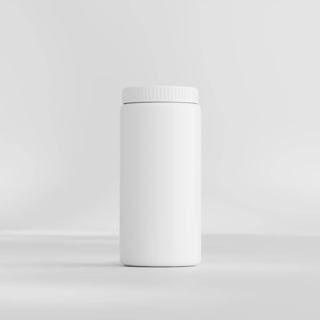 Wide Mouth Canister Round Shoulder 5