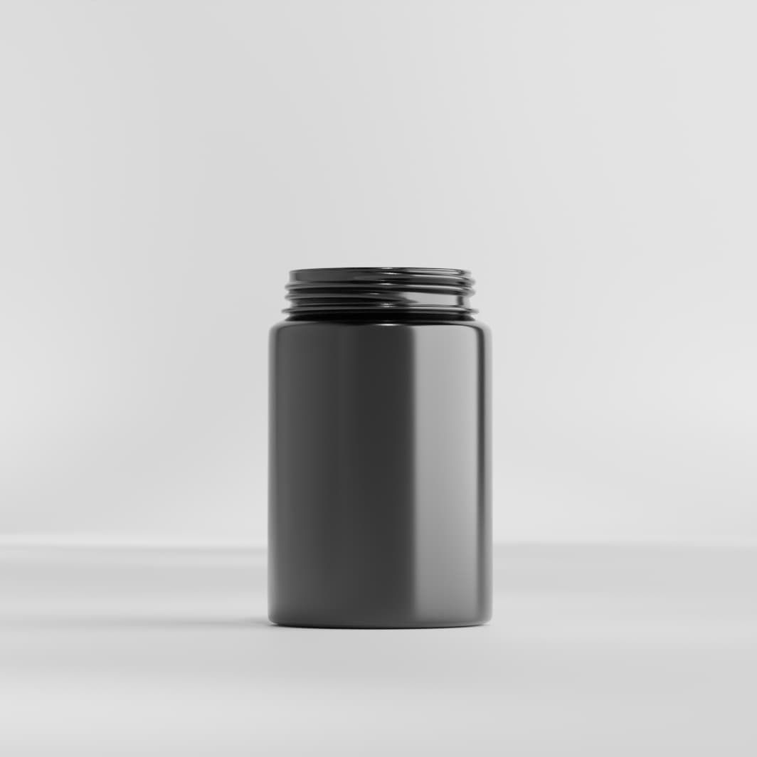 Wide Mouth Canister Round Shoulder 4