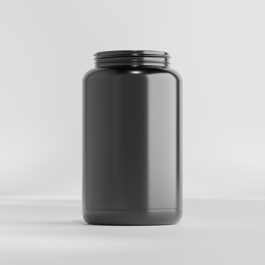 Wide Mouth Canister Round Shoulder 2